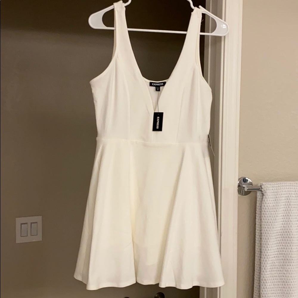 Express white dress